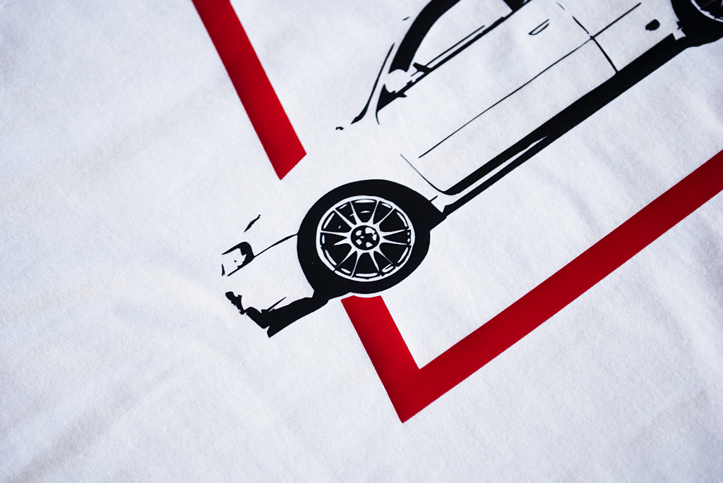 Koszulka Audi S3 z bliska