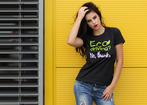 T-shirt Eco driving? No, thanks